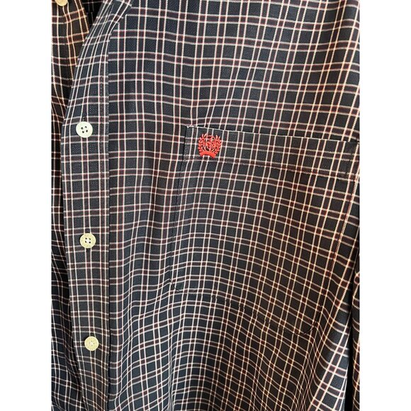 Cinch Striped Long Sleeve Button Up Shirt - Size XL - Picture 2 of 4